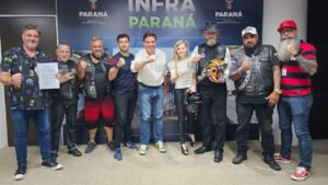 Deputado Delegado Tito Barichello junto com o Governador Ratinho Junior, garantiram pedágio zero para os motociclistas e triciclistas, no Paraná