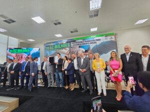Deputado Delegado Tito Barichello participa da cerimônia de liberação de recursos das emendas parlamentares no valor de R$52 milhões para Organizações da Sociedade Civil