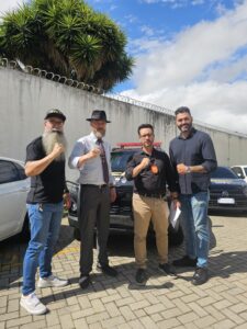 Deputado Delegado Tito Barichello entrega mais cinco viaturas para Polícia Civil de Fazenda Rio Grande