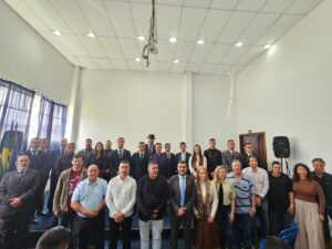 Deputado delegado Tito Barichello participa de marco histórico na implantação da Guarda Municipal de Campo Magro