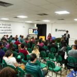 Deputado Delegado Xerifão palestra sobre segurança pública e Teoria das Janelas Quebradas para alunos de Direito da Unifael