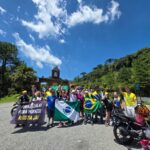 No quinto dia do Acorda Brasil Paraná, Delegado Xerifão cruza a Serra da Graciosa ao lado de motociclistas