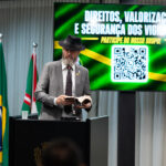 Deputado Delegado Barichello participa de audiência sobre direitos e valorização dos vigilantes em Curitiba